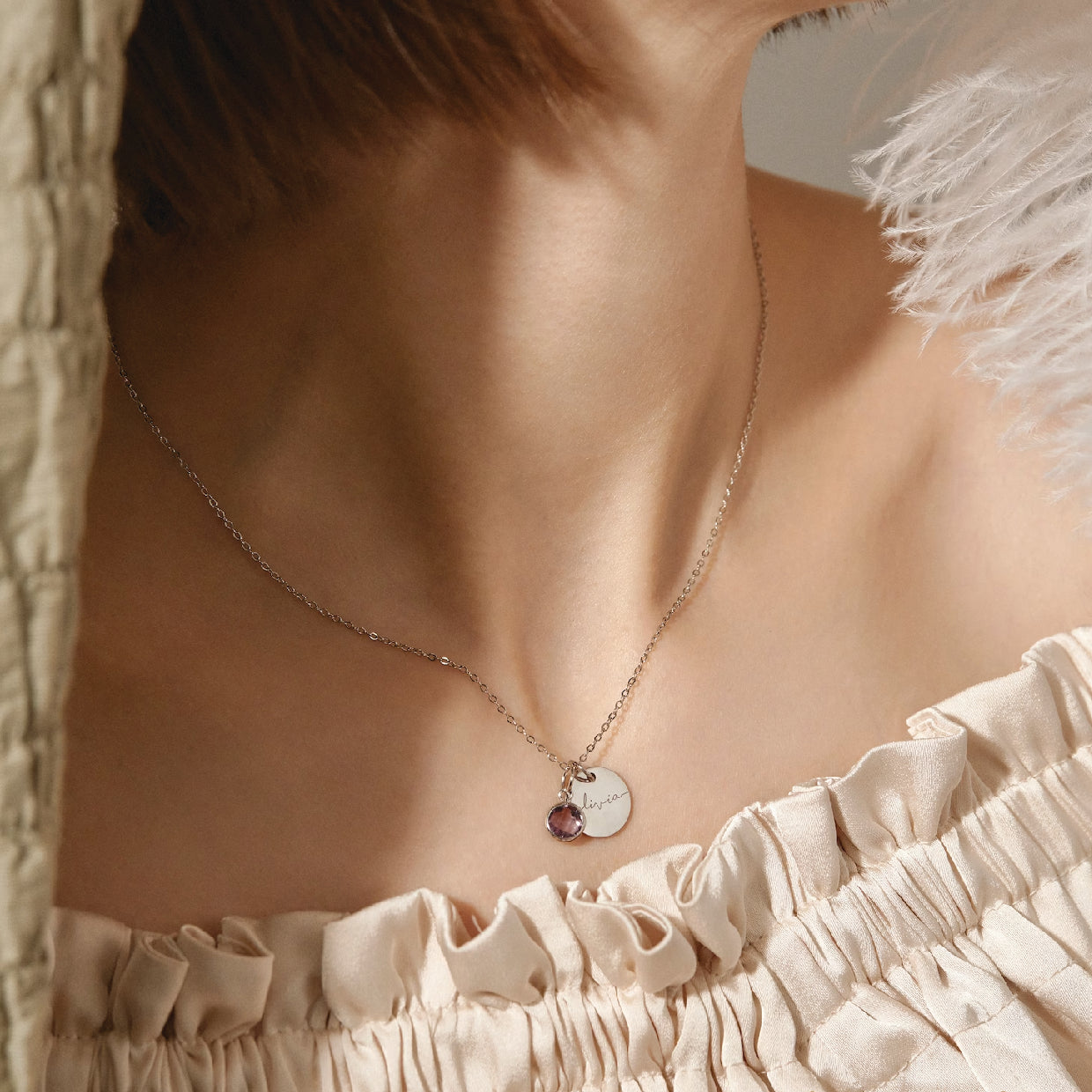 Personalised Birthstone Necklace