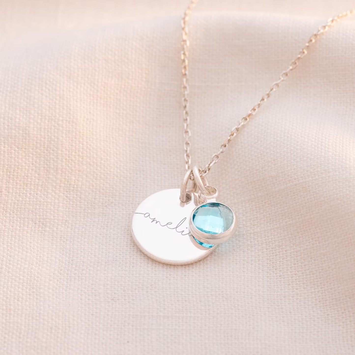 Personalised Birthstone Necklace