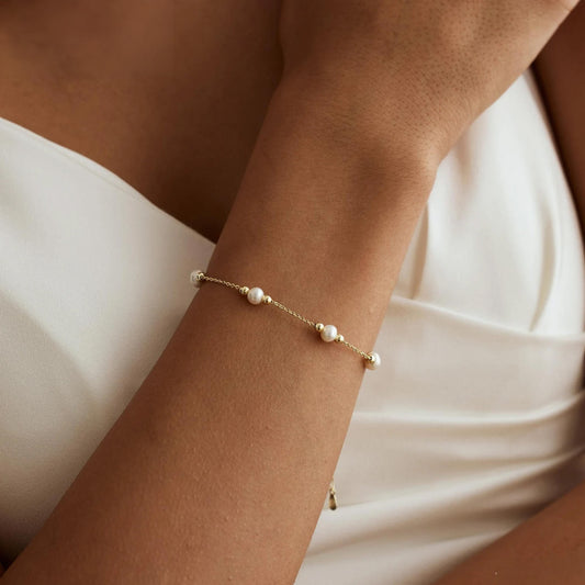 Real Freshwater Pearl Bracelet