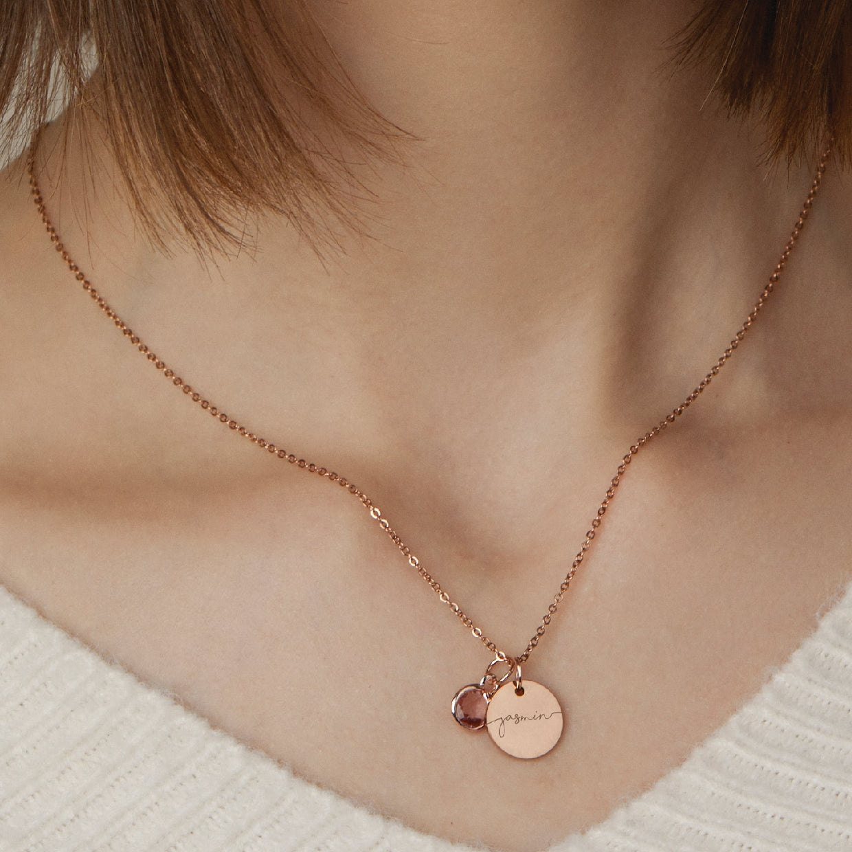 Birthstone Necklace – La Rosa PH