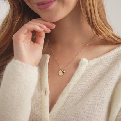 Personalised Birthstone Necklace